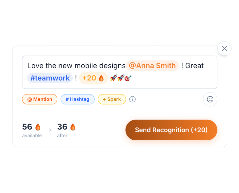 MeritForge Send Spark feature preview