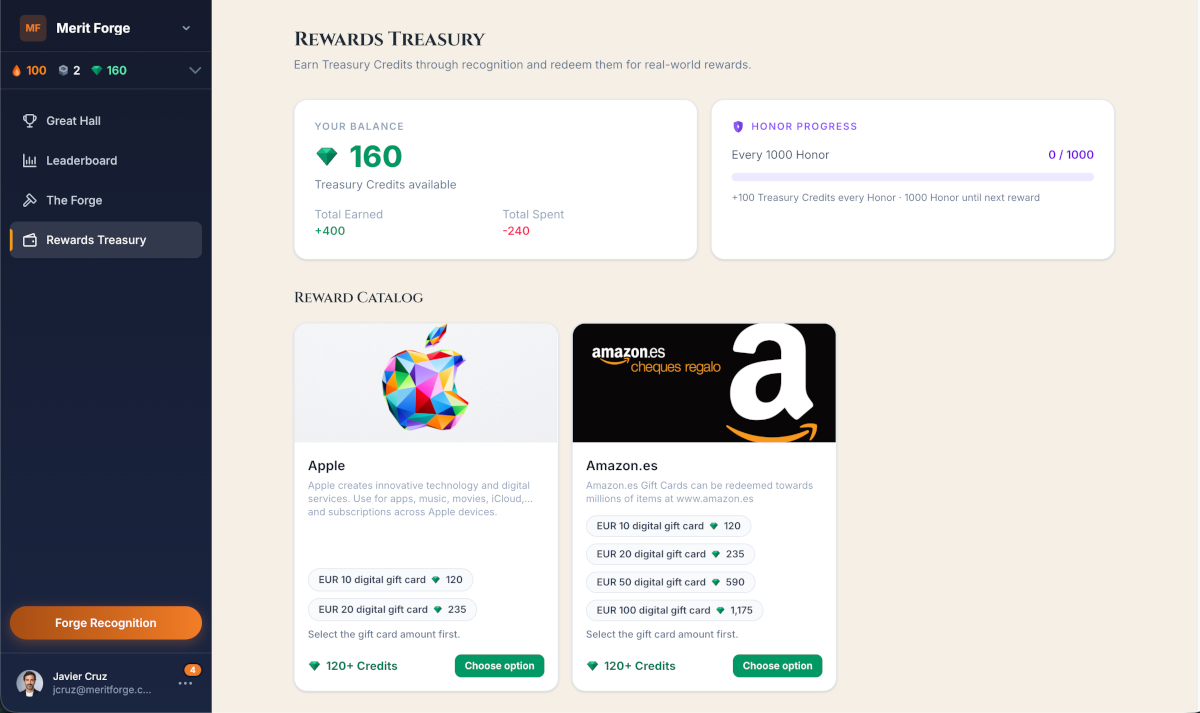 Reward Real Impact